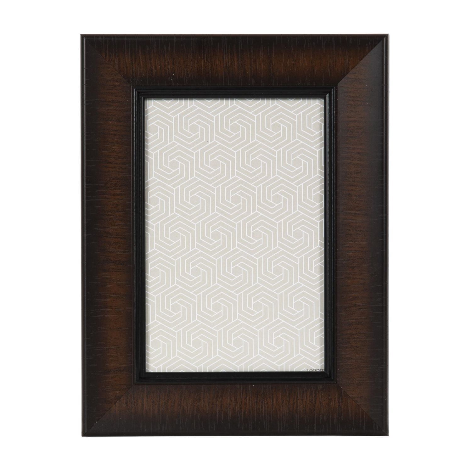 DesignOvation Lynnwood 4" x 6" Smoked Cognac Picture Frame