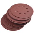 thumbnail image 1 of MYG 20pcs 5 Inch 125mm Round Sandpaper 8 Hole Sanding Discs Hook & Loop Grit 40-2000, 1 of 7