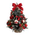 thumbnail image 2 of Birdeem Arbre de Noël Lumineux, 45cm Pré-Éclairé avec Lumières Led, Mini Décoration de Bureau pour Maison Bureau Fête Festival, 2 of 9