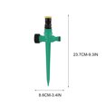 thumbnail image 4 of Garden Sprinkler under $5! CQCYD Garden Vegetable Plant Sprinkler Adjustable Atomizing Buried Pin Sprinkler Set Series Connection Irrigation for Lawn Yard, 4 of 9