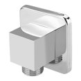 thumbnail image 1 of Prise Murale Coude Laiton Monté au Mur Matériel Finition Douche Accessoires Carrés Valve d'Angle Sortie Coude, 1 of 8