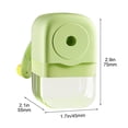 thumbnail image 3 of CaiYueKe Crayon Sharpener, Manual Hand Crank Crayon Sharpener, Transform Dull Crayons into Sharp, with Removable Shavings Container, for Home, Art Projects, and Travel, 3 of 7