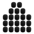 thumbnail image 3 of HLONK 40Pcs Lapel Headset Mic Windscreen Foam Cover Guard Black 3, 3 of 6