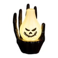 thumbnail image 2 of Multicolor Halloween Led Ghost Hand Night Light Battery Operated Flameless Candle Decor Pumpkin Light Spooky Decorations 4.13 X 2.76 X 2.36 Inches Indoor Outdoor Party Decoration, 2 of 6