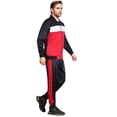 thumbnail image 3 of Men's 2-Piece Tracksuit Coral Blocks Jogger Track Jacket & Trackpants Jogging Suit Outfit, 3 of 5