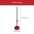 thumbnail image 2 of BESTYASH Alloy Drum Pedal Accessories Aluminium Alloy Red Fast Response 1Set, 2 of 8