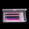thumbnail image 3 of 40x Colorful Heat Erase Fabric Pens Refills for Fabric, PU Leather, Sewing Craft Mixed Color, 3 of 8