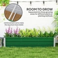 thumbnail image 4 of Outsunny Galvanized Raised Garden Bed, Elevated Large Metal Planter Box, 4 of 10