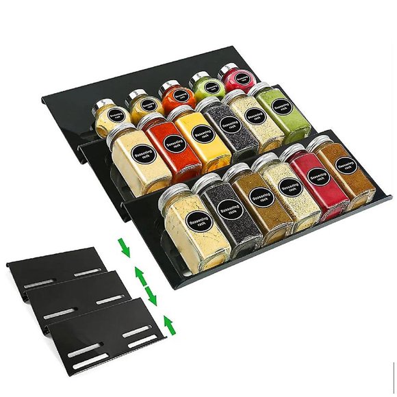 3 Tier Spice Drawer Organizer