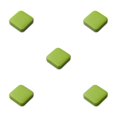 thumbnail image 3 of Maoww Pill Case 2 Grids Cute Dust Proof Daily Pills Organizer Box Portable Container Cases Dispenser Office for Purse Bags Green 5Set, 3 of 6