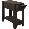 thumbnail image 3 of Monarch Specialties Accent Table, Side, End, Storage, Lamp, Living Room, Bedroom, Laminate, Brown, Transitional, 3 of 4