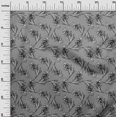 thumbnail image 3 of oneOone Viscose Chiffon Gray Fabric Floral Sewing Material Print Fabric By The Yard 42 Inch Wide, 3 of 4