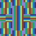 thumbnail image 1 of Ahgly Company Machine Washable Indoor Square Transitional Emerald Green Area Rugs, 5' Square, 1 of 7