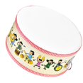thumbnail image 1 of Catoon Pattern Kids Handheld Drum, Kids Drum, Equipped With A Shoulder Strap, For Kids Birthday Gift Kids Musical Toy Kids Games Singing Dancing Parties, 1 of 8