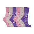 thumbnail image 1 of Gentle Grip - 6 Paires Chaussettes pour Femmes Gentle Grip Mi-Mollet Non Élastiques, 1 of 2