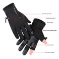 thumbnail image 4 of Gants de Pêche d'Hiver 2 Doigts Tongs Gants Sans Doigts Antidérapants Imperméables Gants d'Hiver Chauds Accessoires de Pêche Adaptés à la Randonnée à la Conduite à l'Escalade à l'Équitation au Ski, Grand Usage, 4 of 6