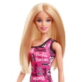 thumbnail image 2 of Barbie Poupée mode avec cheveux blonds lissés, robe rose, chaussures, 2 of 6