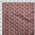 thumbnail image 3 of oneOone Viscose Jersey Fabric Circle Block Print Fabric By The Yard 60 Inch Wide, 3 of 5