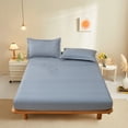 thumbnail image 2 of Bed Sheets Full Checker Double Bed Sheet 70.87X78.74In Anti-Skid Fixed Bedspread Full Set Mattress Protection Bedspread Is Suitable for Various Bed Typesmattress Protector Full, 2 of 6
