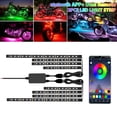 thumbnail image 1 of Ovzne Motorcycle LED Light Kit Flexible Waterproof Neon Light Strip Kit Suitable For 12V Motorcycles And Bicycles On Clearance, 1 of 5