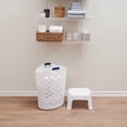 thumbnail image 4 of Rubbermaid Plastic Step Stool, Small, White, 4 of 6