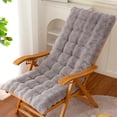 thumbnail image 1 of Plush Patio Chaise Lounger Cushion, Lounge Chair Recliners Chair Cushions,Rocking Chair Cushions,Rocking Chair Pads for Wooden Rocking Chair ,Cushion for Rocking Chair Premium Tufted Cushion ,16*70", 1 of 9