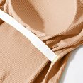 thumbnail image 4 of UPPADA Womens Crewneck Tank Tops Summer Sleeveless Scoop Neck Tees Solid Color Basic Slim Fitted Cami Shirts Womens Tank Tops Camisole Top Built In Bra Adjustable Straps,Prime Membership, 4 of 6