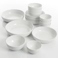 thumbnail image 1 of All U Need 14-Piece White Bowl Set, 1 of 7