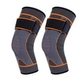 thumbnail image 2 of Birdeem Sports Knee Wraps (Pair) for Men & Women | for Knee Injury Arthritis Joint Pain Soreness Cramps Meniscus Pain Muscle Pain Relief | Knee Straps for Squats | Compression & Elastic Support, 2 of 6
