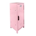 thumbnail image 2 of Small Makeup Storage Cabinet Vertical File Cabinet for Cotton Pad Entryway Pink, 2 of 8