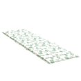 thumbnail image 2 of vidaXL Sun Lounger Cushion Leaf Pattern Oxford Fabric, 2 of 5