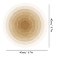 thumbnail image 3 of Boovnll Rugs for Living Room, 16x16" Super Soft Faux Fleece Throw Rugs, Non Slip & Non Shedding Thicken Microfibe Round Area Rug for Living Room, Nursery, Bedroom, Home Decor, Rug, 3 of 6