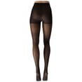 thumbnail image 2 of Hanes 810 Collants pour Femmes Alive à Maintien Complet, Taille à Bout Renforcé - E, Noir Jais, 2 of 3