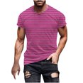 thumbnail image 1 of Birdeem Chemises pour Hommes Nouvelle Mode Décontractée T-Shirt Imprimé Sport Manches Courtes Col Rond Blouses Chemises, 1 of 1
