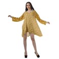 thumbnail image 3 of Moomaya Tuniques à Manches Longues pour Femmes Robes Imprimées à Manches Longues Filles, 3 of 4