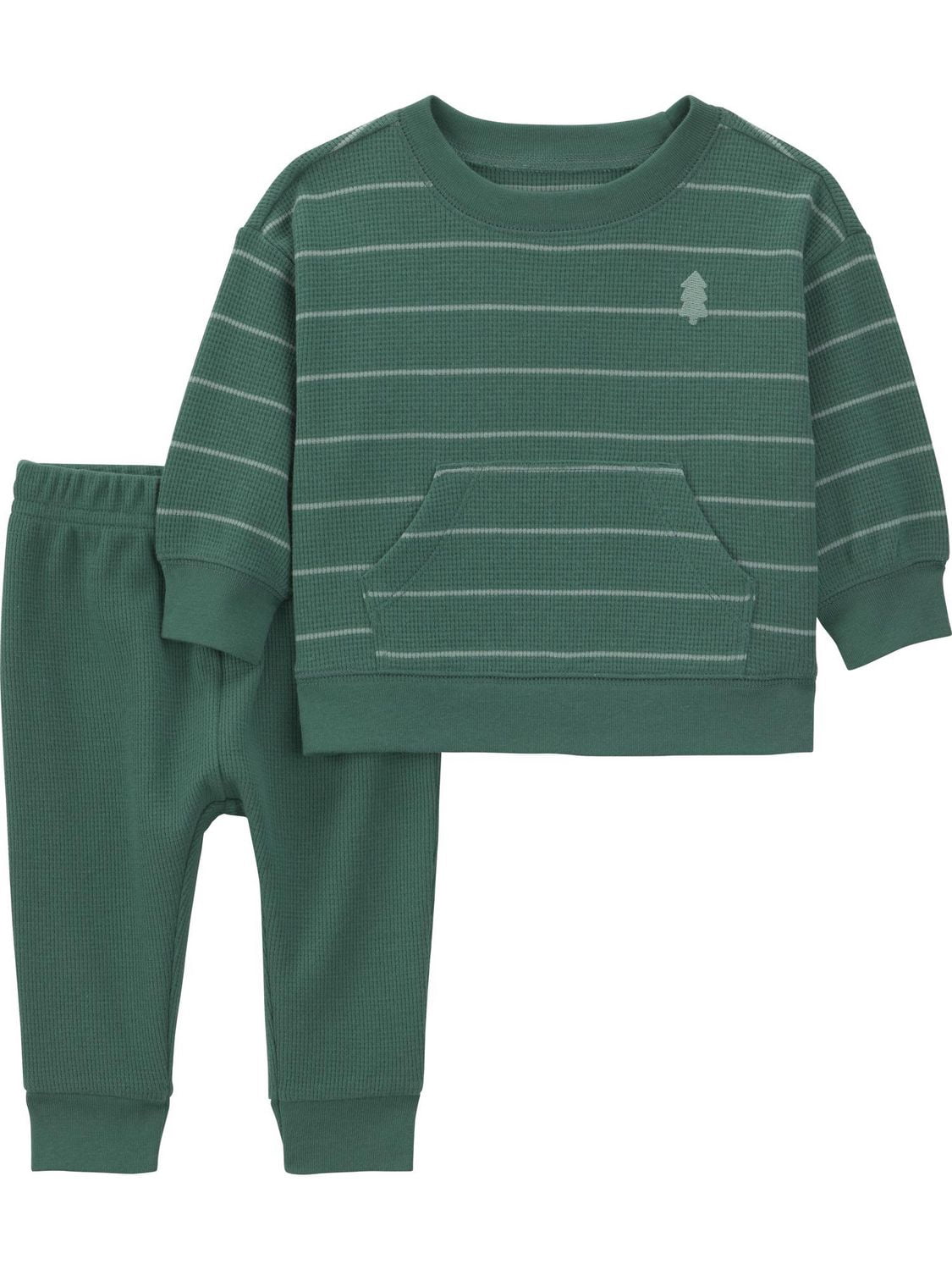 Ensemble 2 pièces rayé pour bébé garçon Carter's Child of Mine : haut et pantalon