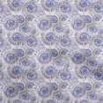 thumbnail image 1 of oneOone Silk Tabby Dark Blue Fabric Ocean Fabric For Sewing Printed Craft Fabric By The Yard 42 Inch Wide, 1 of 4
