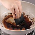 thumbnail image 4 of Plastic Pan Dish Pot Kitchen Scraper Tool Set Nylon Plastic Skillet Cleaner Scrubber Scrapper Kitchen Scraper Non Scratch (Black), 4 of 9