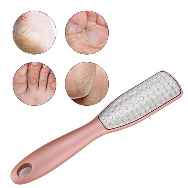 Qiilu Foot Rasp, Double Sided Foot Dead Skin Remover, For Soft, Smooth Feet Home Use And Salon Use Feet Care Cracked, Dry, Dead, Hard Skin & Calluses Skin