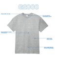 thumbnail image 5 of Gildan Men's Ultra Cotton T-Shirt - 2000 (Pack Of 2), 5 of 5
