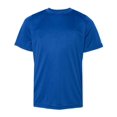 thumbnail image 1 of Russell Athletic T-Shirt à Manches Courtes de Performance de Base pour Jeunes, TG, Royal, 1 of 1