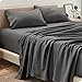 thumbnail image 3 of Bare Home Premium 1800 Collection Ensemble de Draps 4 Pcs, Grand Lit, Gris, 3 of 5