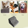 thumbnail image 3 of Dog Ramp and Stairs for Beds or Couches, Slipless Bottom Pet Couch Ramp, Multiple Stages Wave Shaped Small Pet Stair with Removable Washable Cover for High Bed Couch Sofa Car, 3 of 7