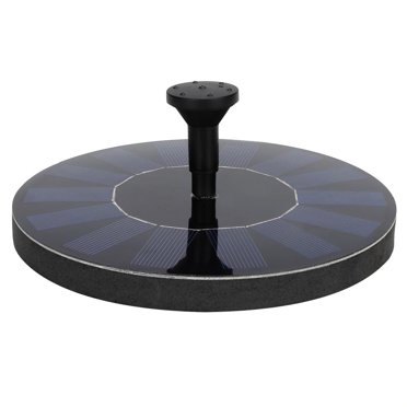 LHCER Fountain Pump,Outdoor Solar Powered Floating Bird Bath Water Fountain Pump Garden Pond Fountain Kit,Solar Fountain