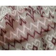 thumbnail image 4 of oneOone Silk Tabby Fabric Chevron & Swirl Ikat Print Fabric BTY 42 Inch Wide, 4 of 4