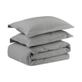 thumbnail image 2 of Swift Home 100% Cotton Solid Prewashed Duvet Cover Set, 2 of 3