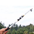 thumbnail image 3 of 1pc Portable Fishing Rod Ultralight Carbon Fiber Telescopic Pole - White, 2.1M, 3 of 8