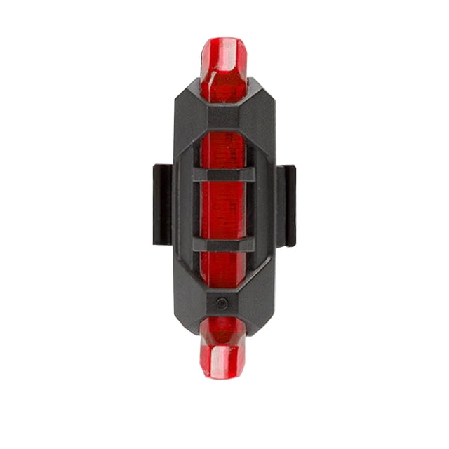 Maoww Bike Tail Lights LED USB Rechargeable Bicycle Safety Cycling Mountain Bikes Signal Rear Lamp Survival Accessories Red 1Set