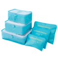 thumbnail image 2 of 6 Set Packing Cubes With Shoe Bag - Carry On Luggage Travel Packing Organizers Housekepping Storage Bags, 2 of 4