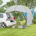 thumbnail image 2 of Outsunny Auvent de Voiture Portable pour Toit avec Paroi Latérale et Sac de Transport, 2 of 10